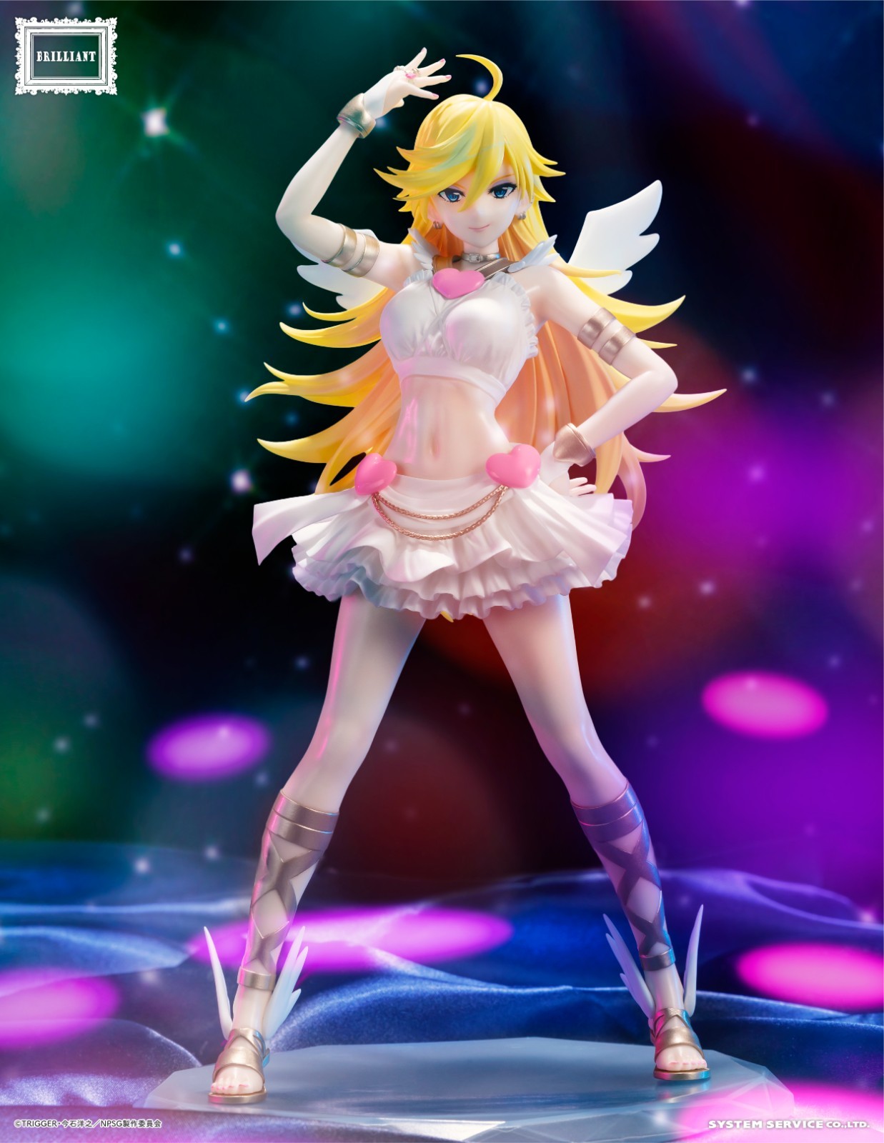 New PANTY & STOCKING with GARTERBELT BRILLIANT Figure Panty Stocking Set New