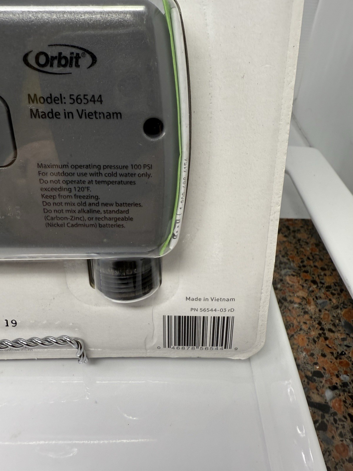 The NEW Orbit Advanced Hose Faucet Timer Programmable 2-Outlet 56544-03 rD