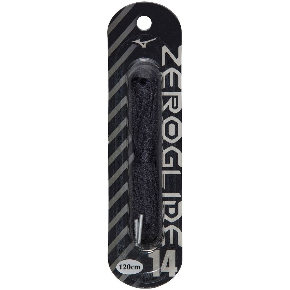 Mizuno Zero Glide Shoelace 130cm 14 DNA Black P1GZ2021 Futsal Football Soccer