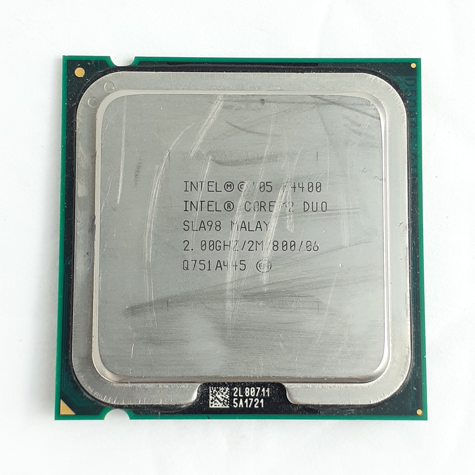 Intel Core 2 Duo E4400 CPU 2.00GHz 2MB L2 Cache LGA 775 Socket Desktop Processor