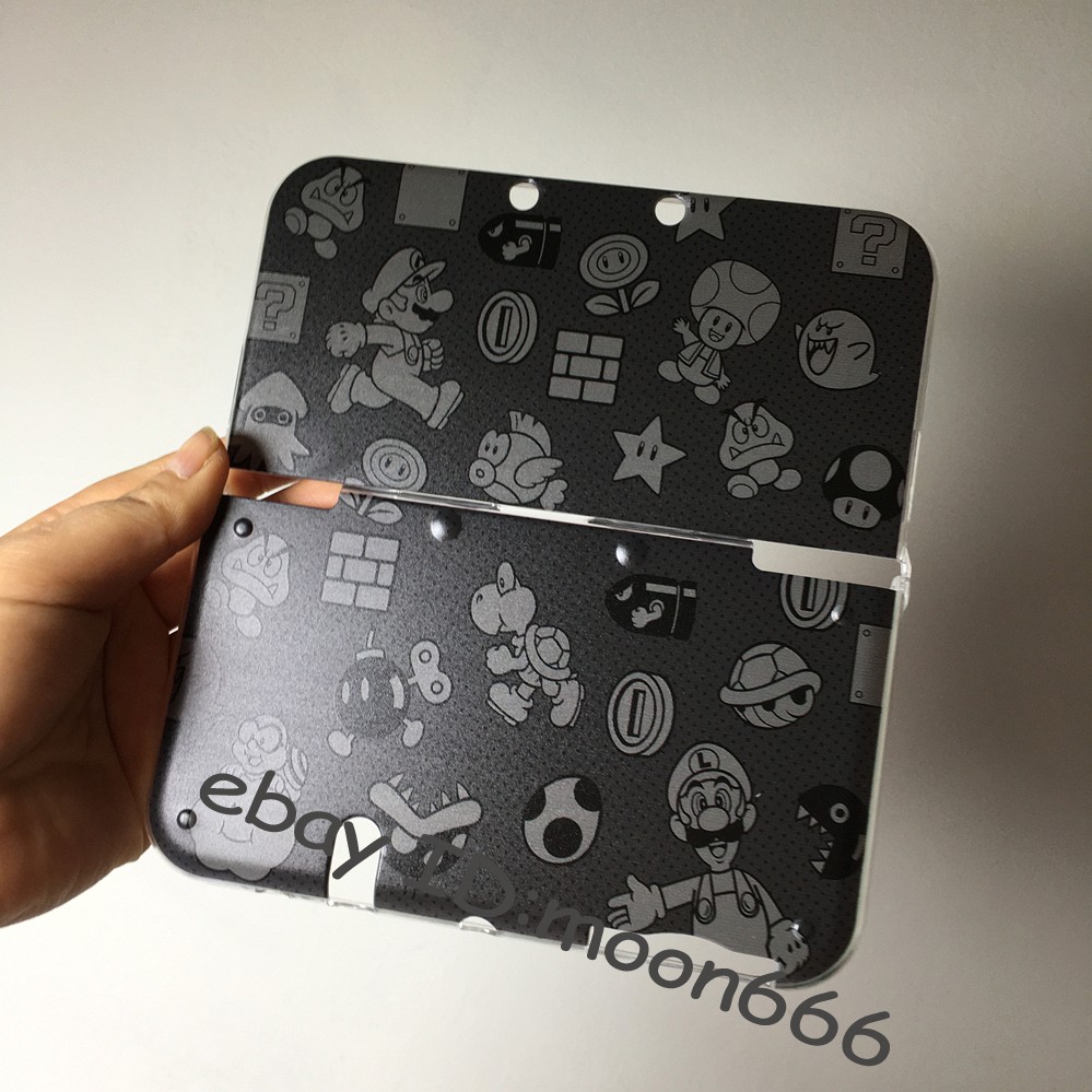 Nintendo New 3DS XL/LL Console Custom Super Mario Retro Pattern Protective Case
