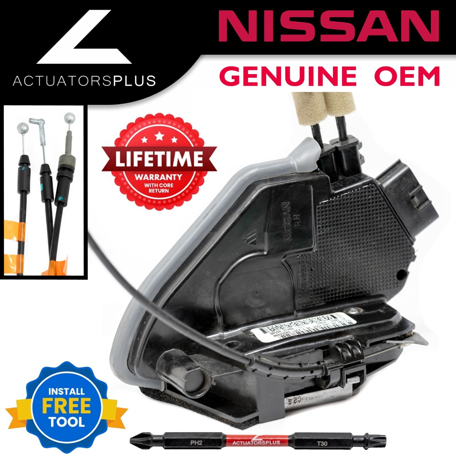 Nissan Sentra Genuine OEM Front Right Door Lock Latch Actuator 13-19 *Lifetime
