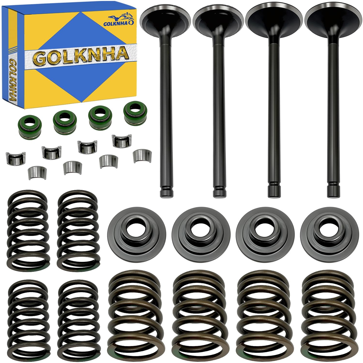 Valve Seal Spring Kit for Honda XR650 XR650L 1993-2023 NX650 1988-1989 XR600R...