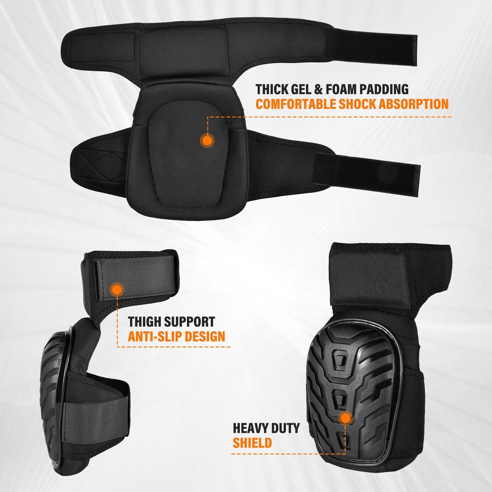 Professional Construction Foam Comfort Knee Pads
