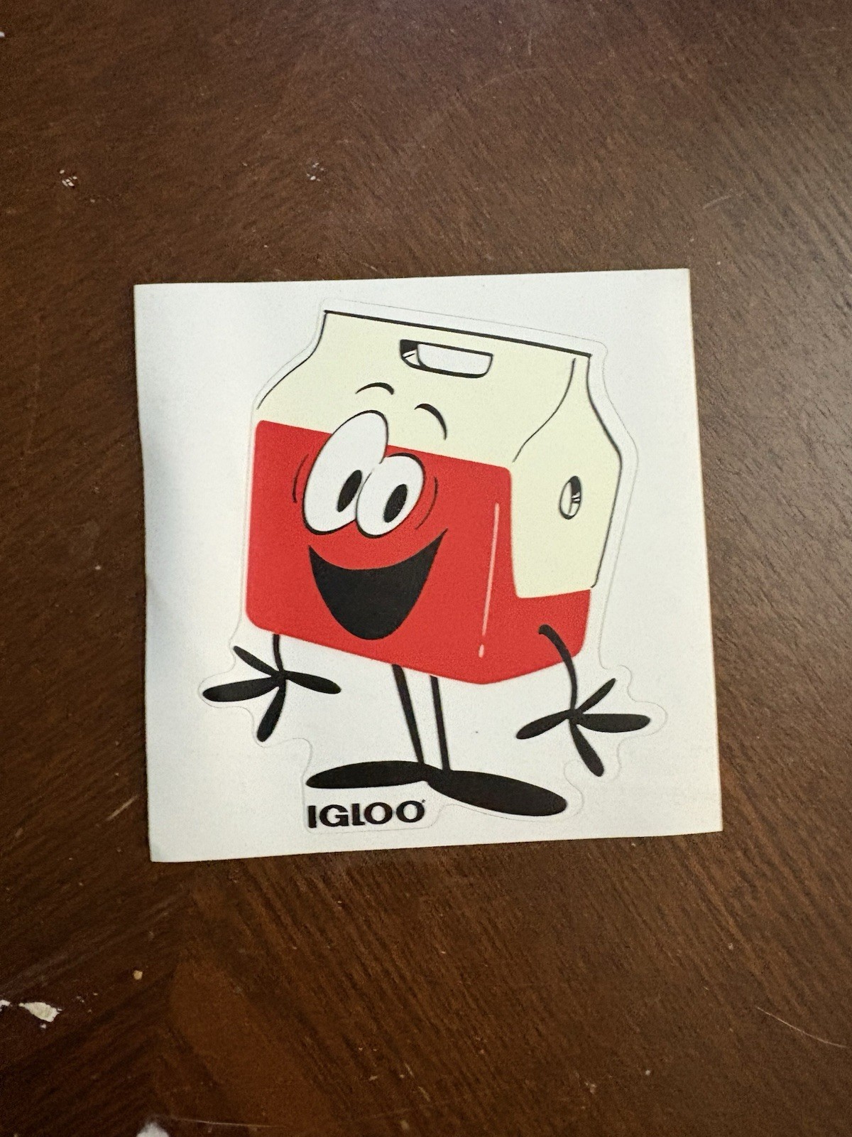 IGLOO Cooler Sticker  3x3