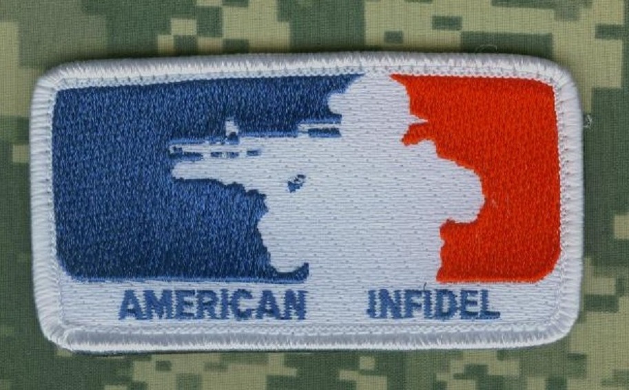 ELITE PROFESSIONAL NINJA NETWORK burdock velkrö PATCH: INFIDEL SP OPS OPERATOR b