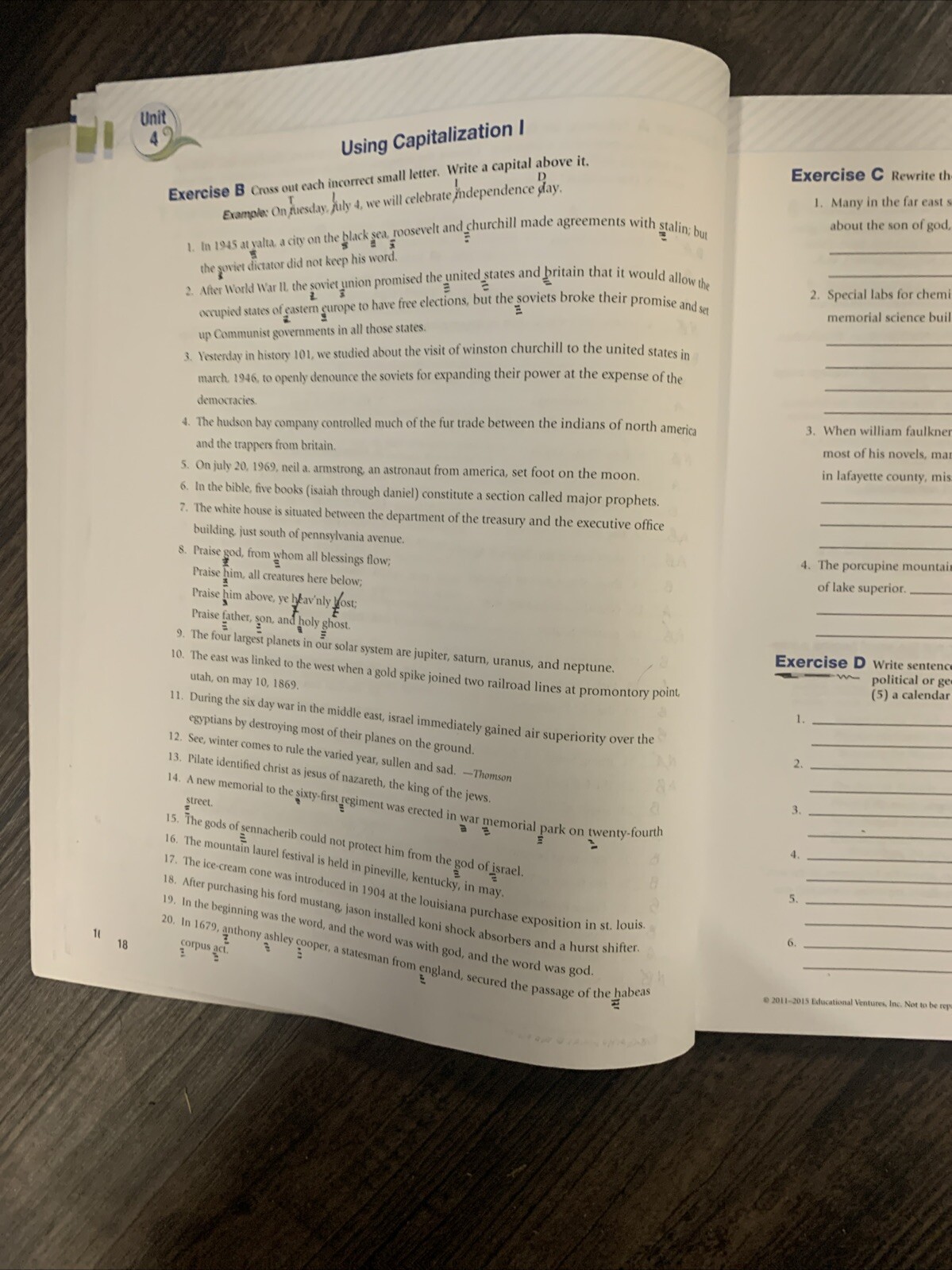 A Beka Grade 10 - Grammar & Composition IV Student Work-Text Fourth Edition