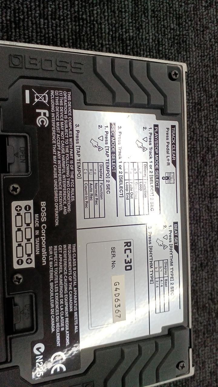 BOSS Model RC-30 Loop Station