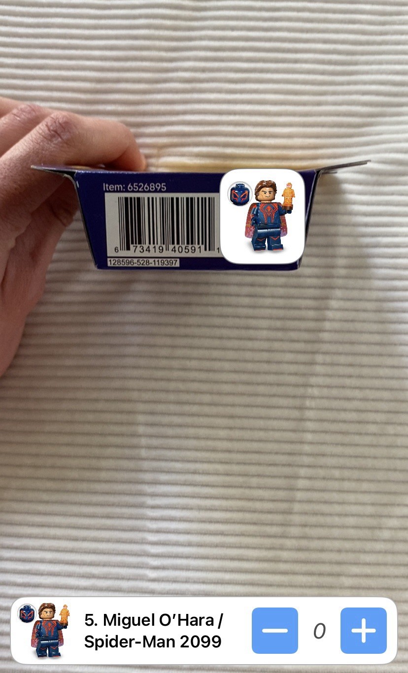 NEW LEGO Spider-Man Spider-Verse CMF Series 71050 Minifigure Miguel O'Hara 2099