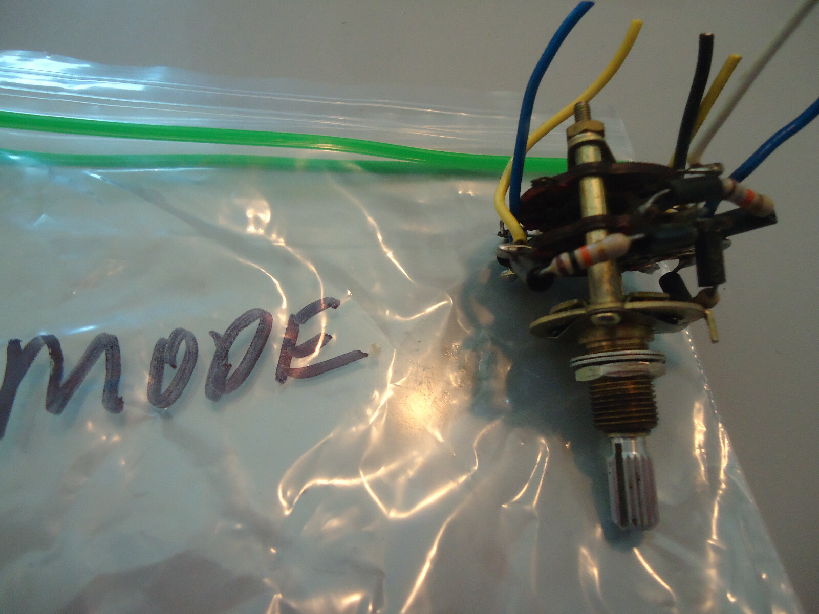 Kenwood KR-6160 Stereo Receiver Parting Out Mode Switch