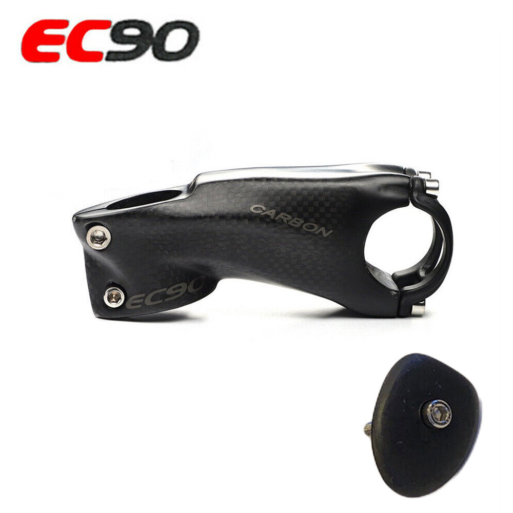EC90 17 Degree Carbon Fiber Bicycle Stem MTB Road Bike Stems 31.8/28.6 60-120mm