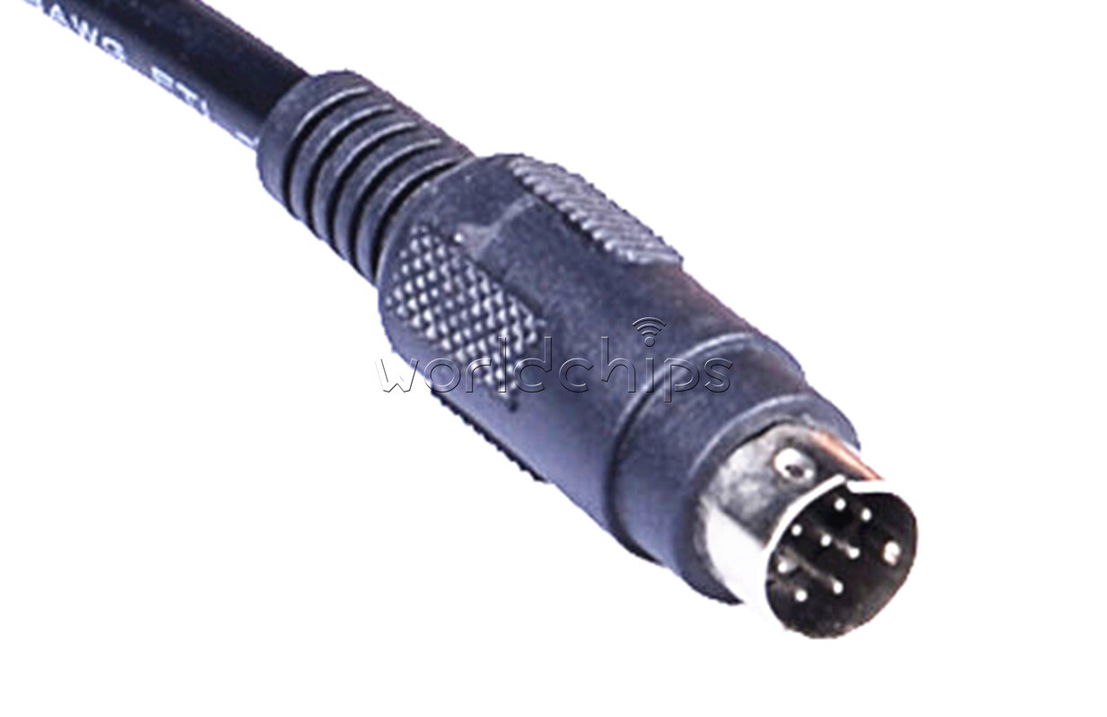 PLC Programming USB-SC09-FX Cable Mitsubishi FX0S/FX1S /FX0N /FX1N/FX2N Black