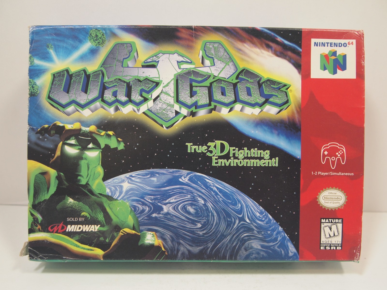 War Gods (Nintendo 64 | N64) Authentic BOX ONLY