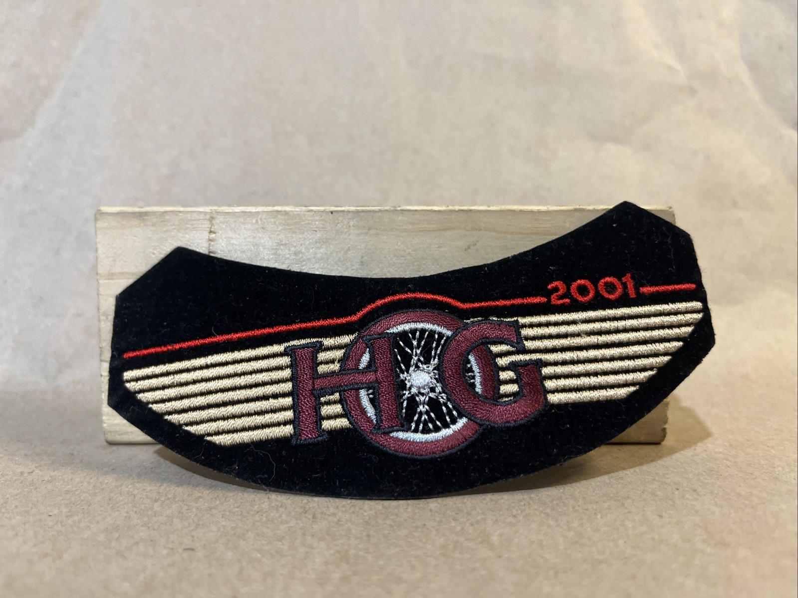 Harley Owners Group HOG 2001 Iron on Patch