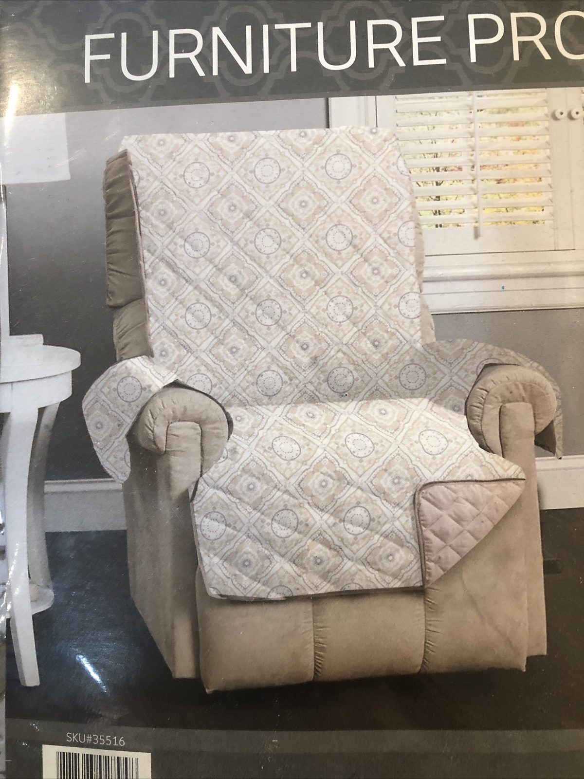 Furniture Proctector Recliner 79 X 65 Adalyn Collection Brown New