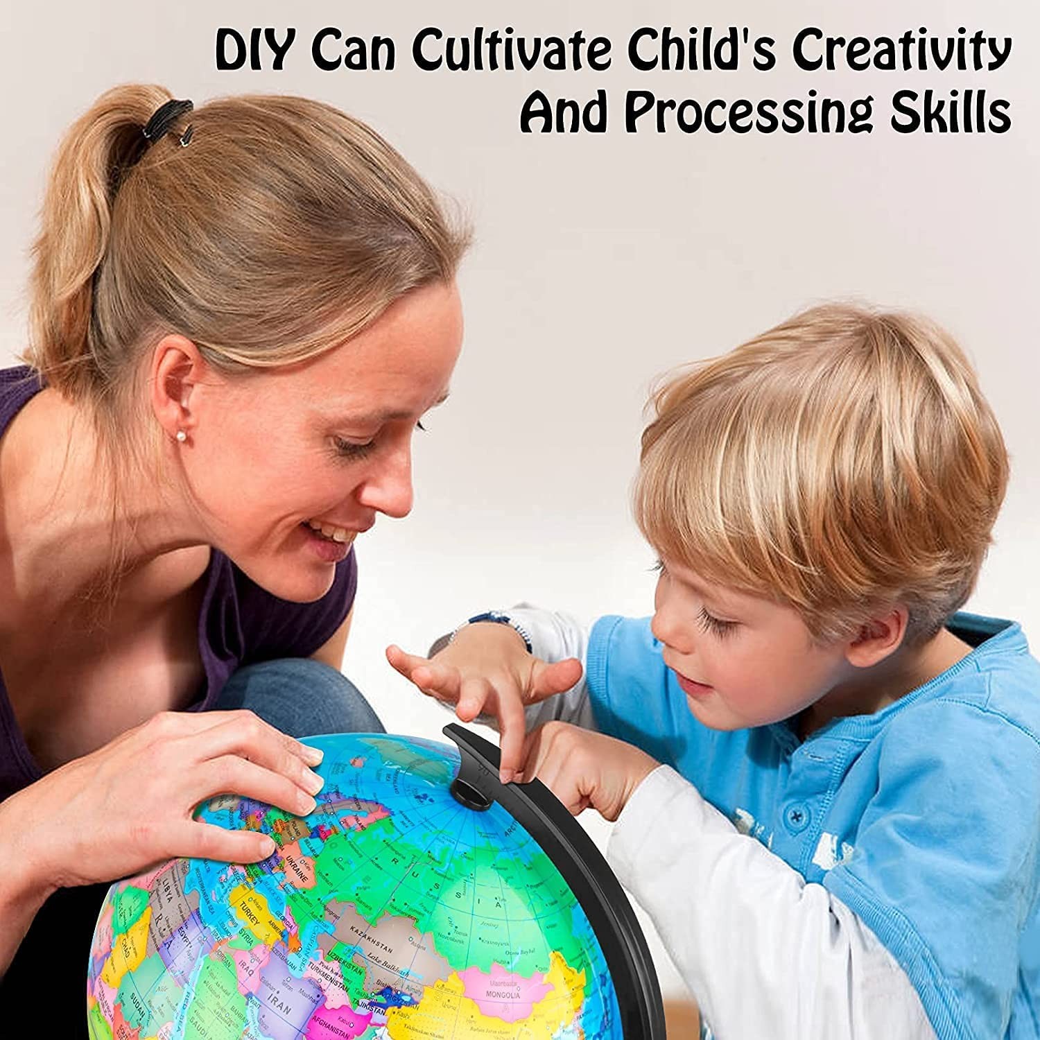 10'' World Globe for Kids Learning