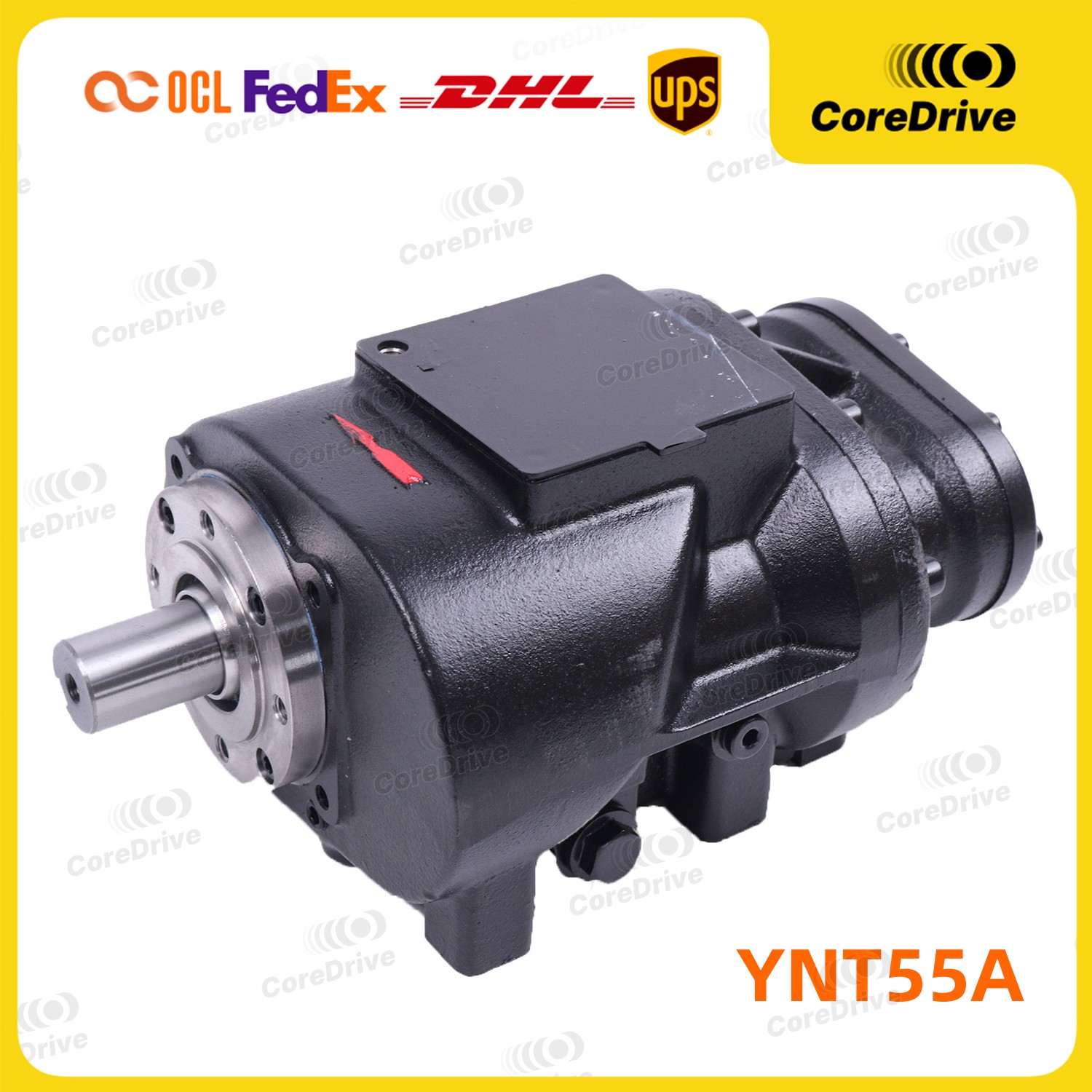 10-15HP Oil Injected YNT55A High Efficiency Screw Compressor Air End Pump7~15bar