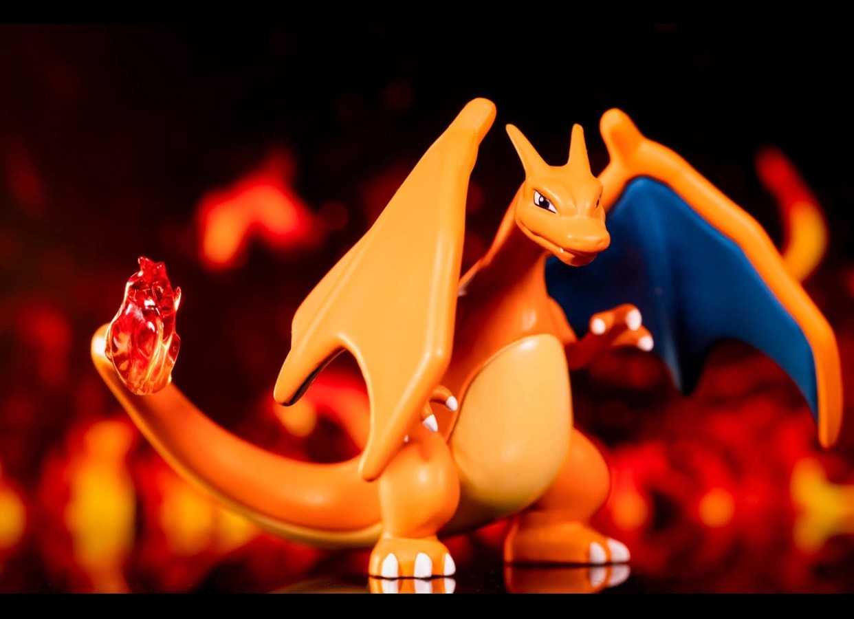 Custom Molded Figurine Accessory - Pokemon Charizard