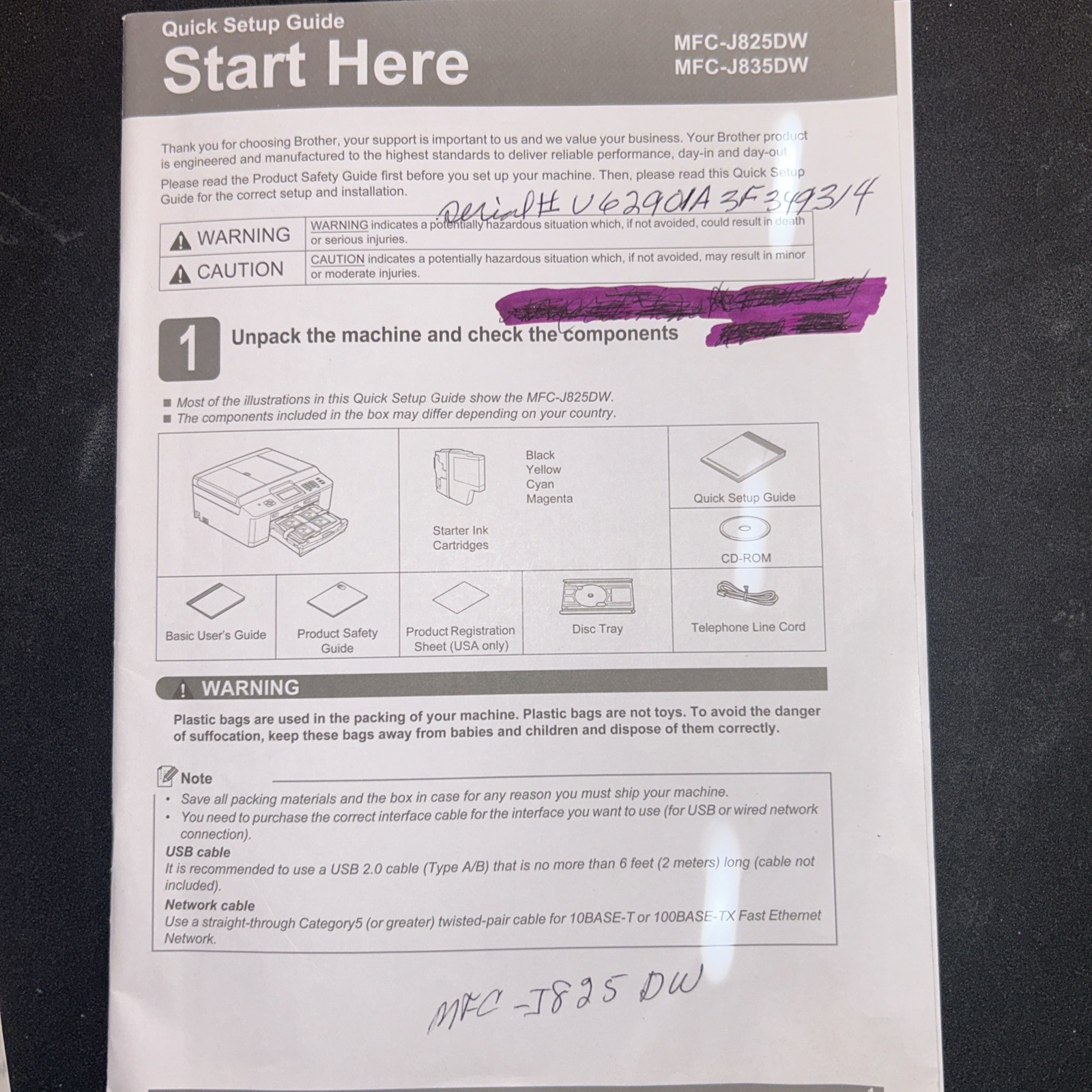 Bother Basic User Guide Quick Start Up Manuals