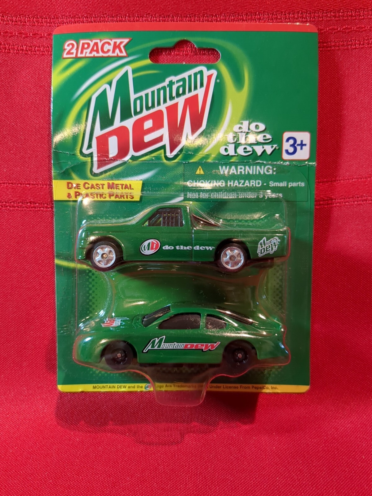 Mountain Dew Matchbox Cars 2 Pack Do The Dew PepsiCo, Inc. New Sealed Package