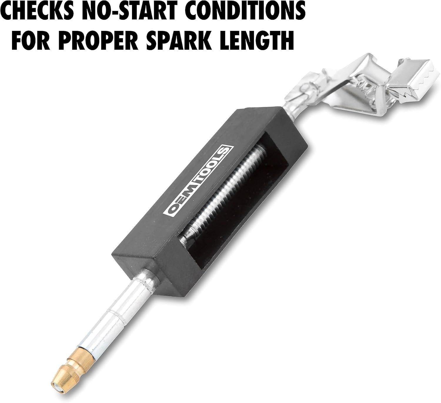 25069 Adjustable Ignition Spark Tester, Spark Plug Tester for Small Engines and