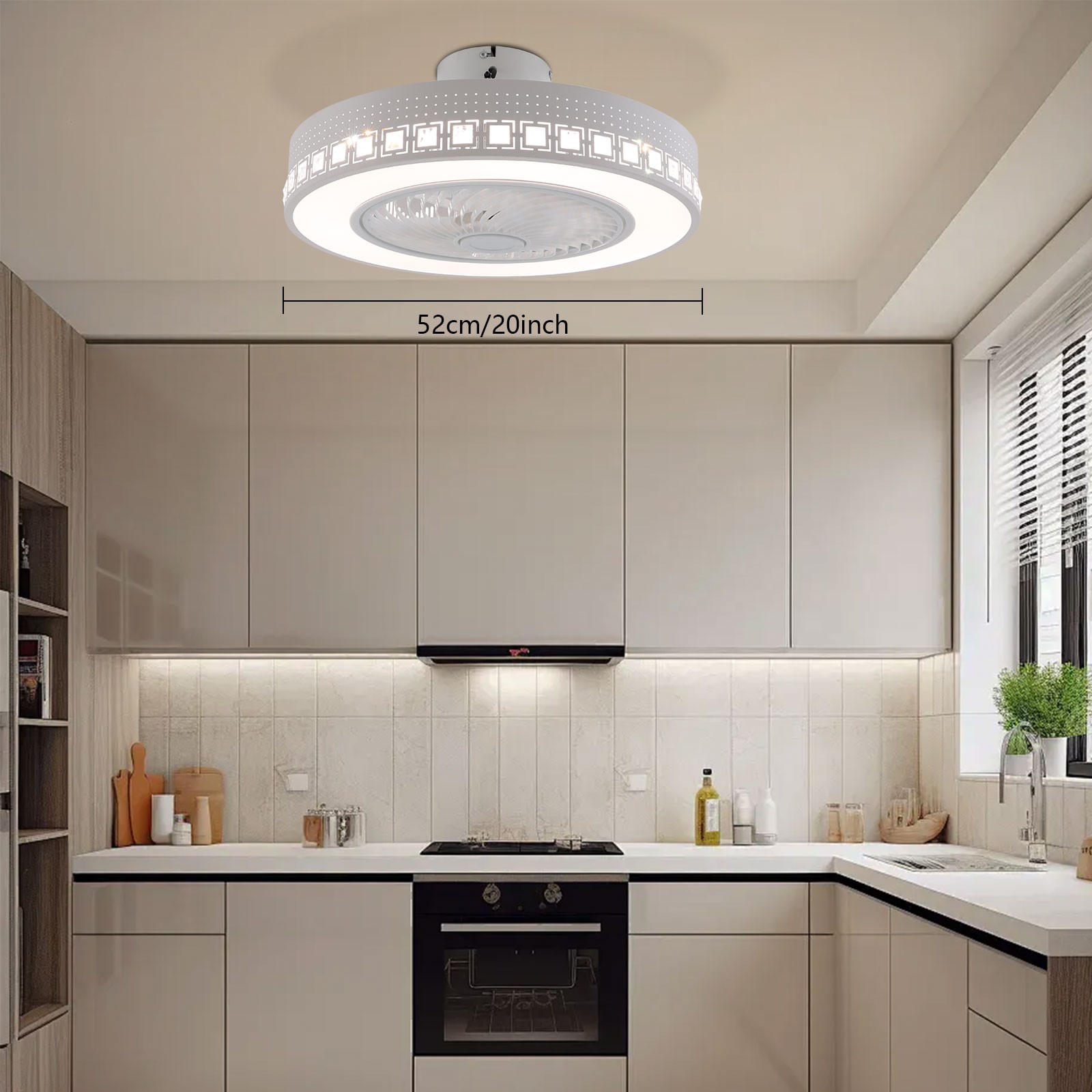 Ceiling Fan Light 20 Inch Ceiling Fan Lamp Ceiling Fan Light With Remote Control