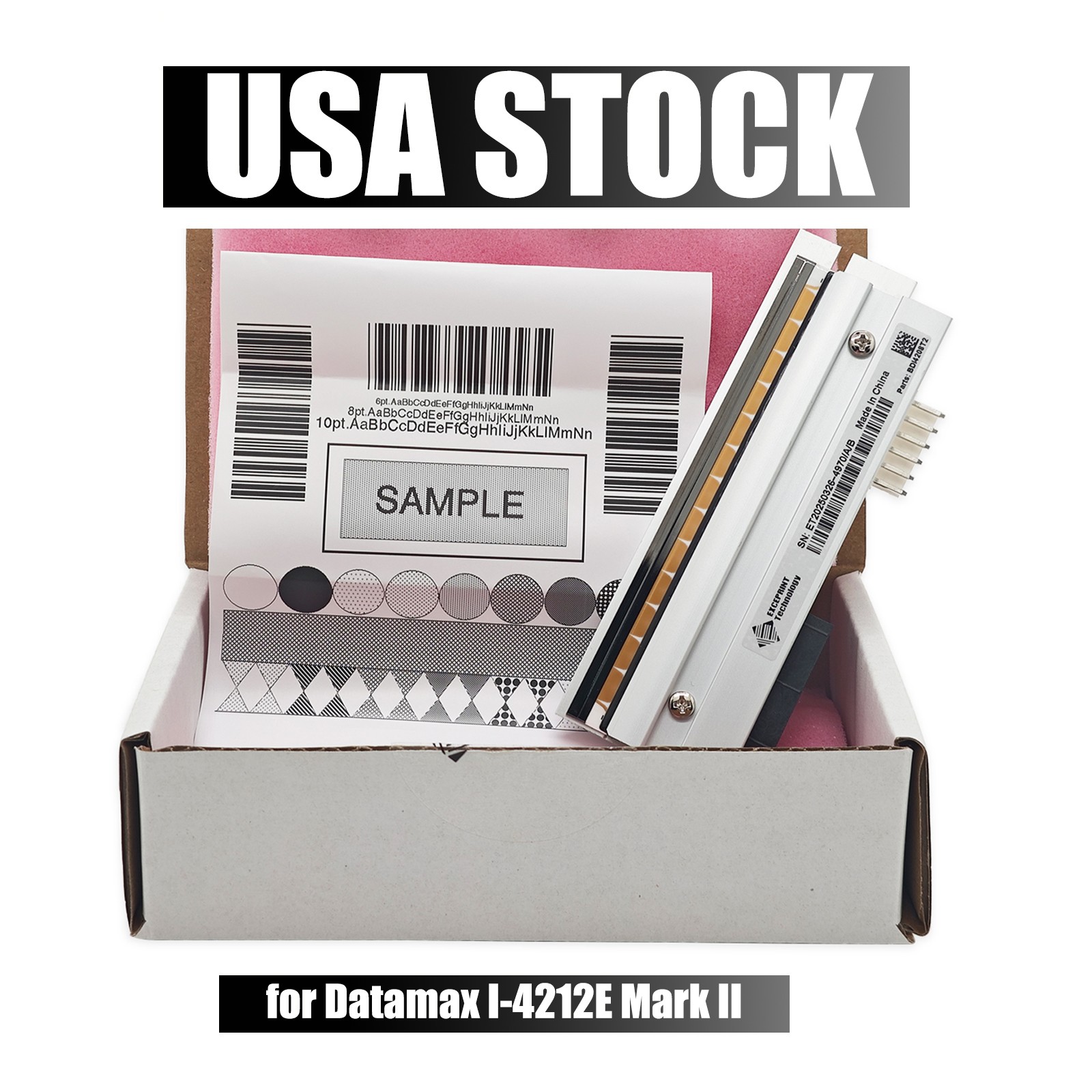 203dpi Printhead for Datamax I-4212E Mark II Thermal Printer PHD20-2278-01