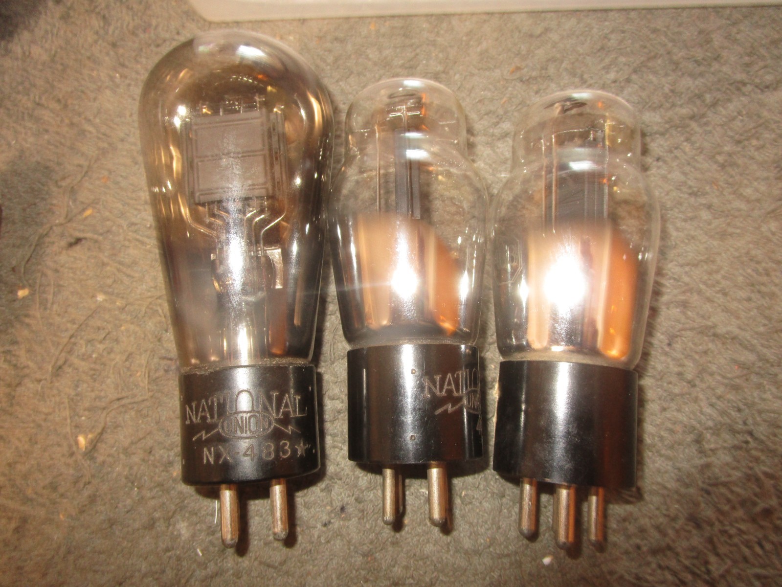 (3) NOS to Strong Testing 183/483   Triode     Radio  Audio    Tubes