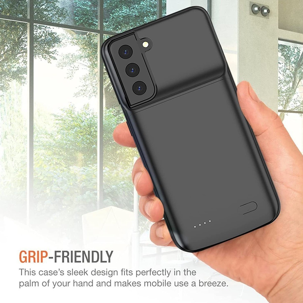 Slim Protective Charging Case (4800 mAh) for Galaxy S22 Plus