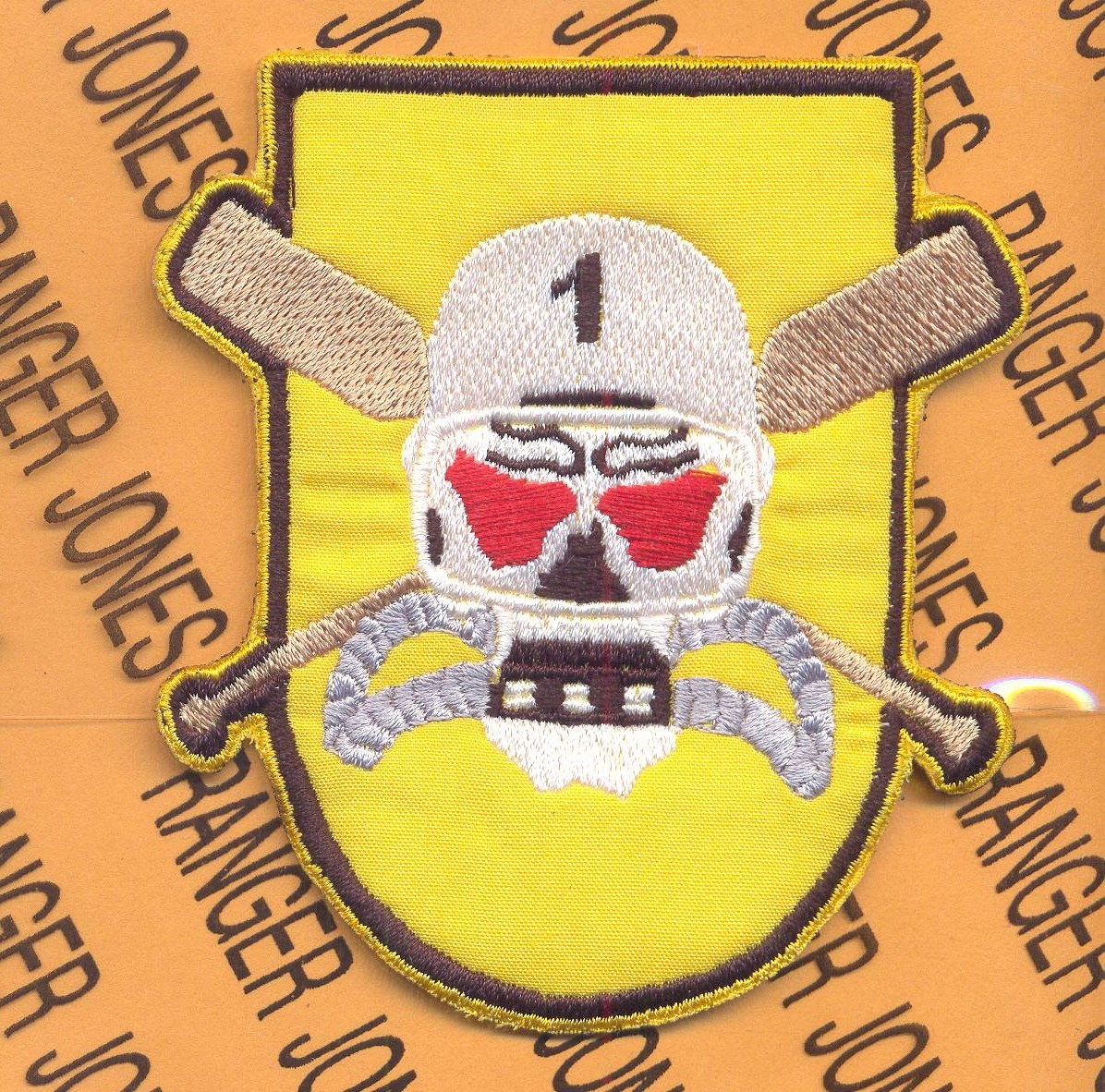USASF 1st Special Forces Airborne ODA Scuba bubble Maritime patch