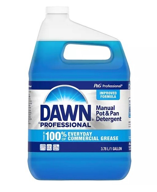 Dawn Dishwashing Liquid Original 1 Gallon Blue 57445EA