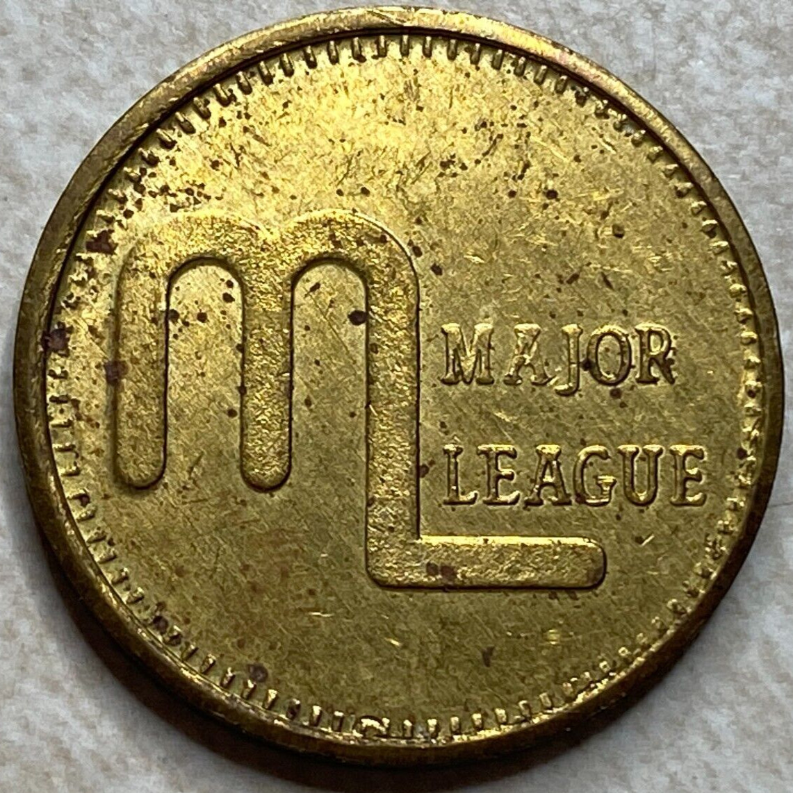 Major League Bowling Game Arcade Token T7416
