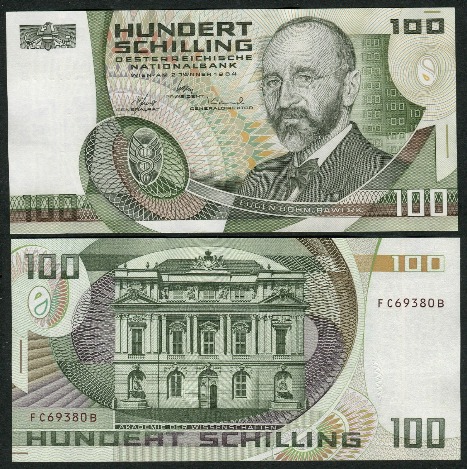 Austria (Pre Euro) 100 Schilling 1984 P150.3