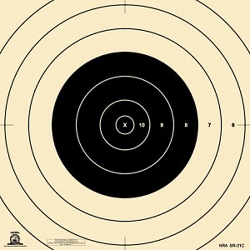 SR-21C [SR21C] NRA Official 100 Yard Repair Center for SR-21 Target (25) Tag