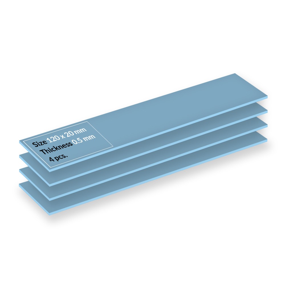 ARCTIC TP-3 Premium Performance Thermal Pad 120x20x0.5mm (4 Pack)   PC