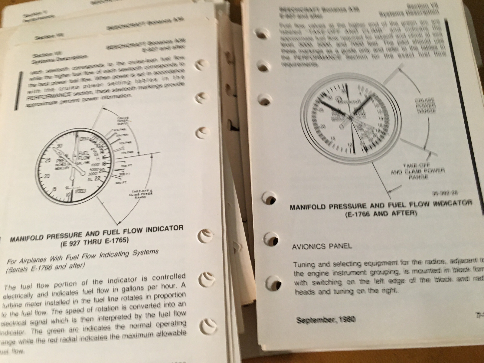 Beechcraft Bonanza A36 Pilot's Operating Manual, sn E-927 thru E-2110