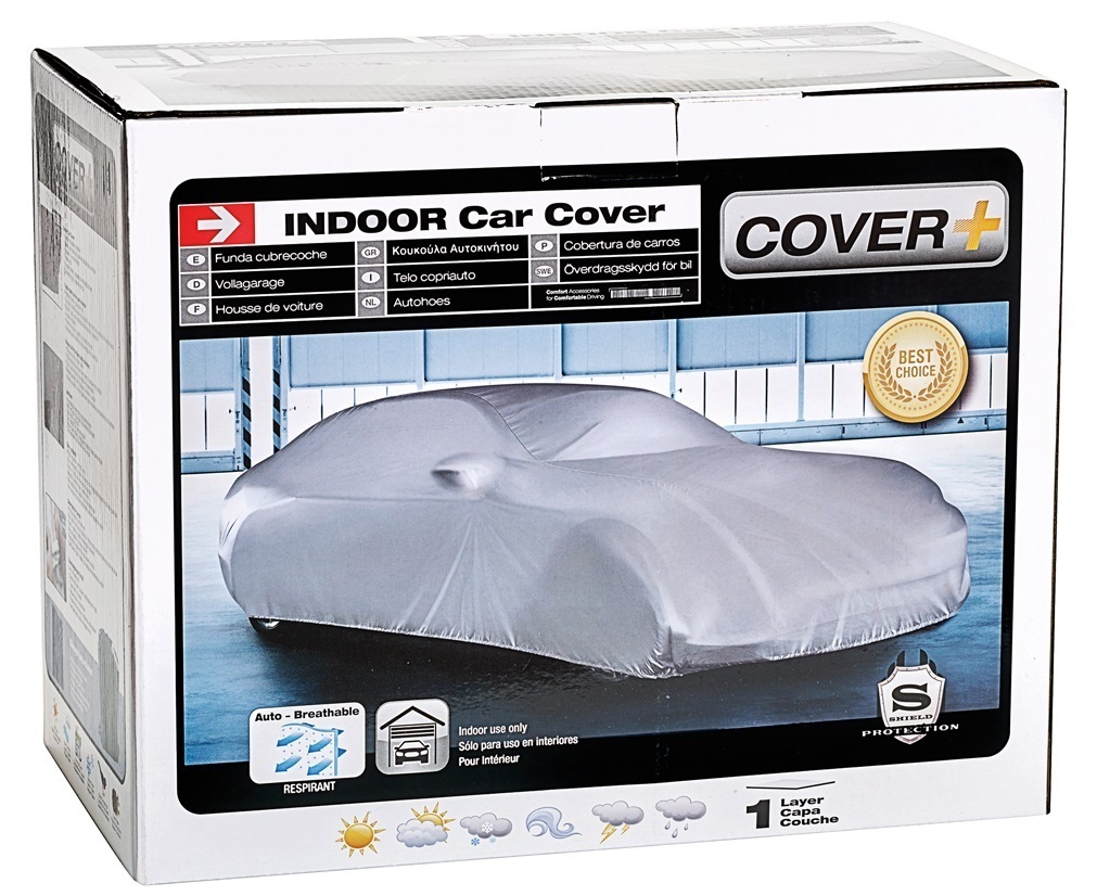 Honda Civic Hybrid Indoor, Garage & Showroom Breathable Grey Fabric Car Cover
