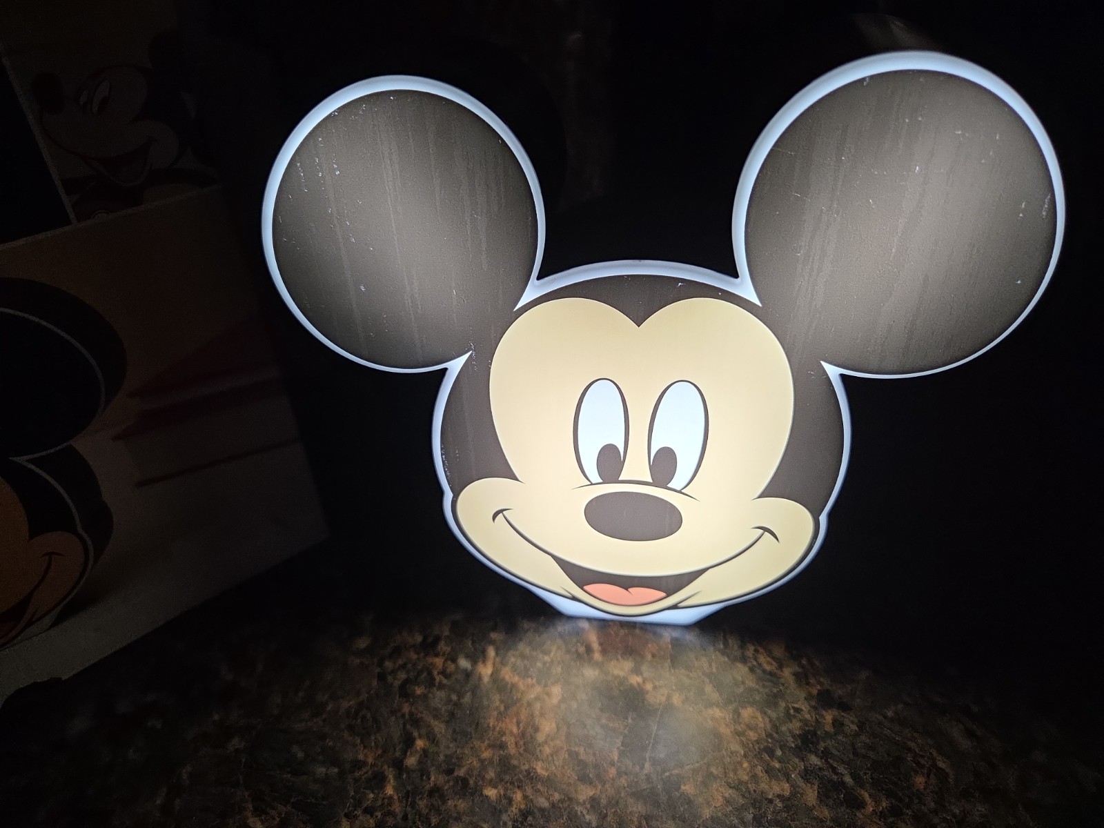 Disney Mickey Mouse 6.6 x 6.6 Night Light By Paladone.