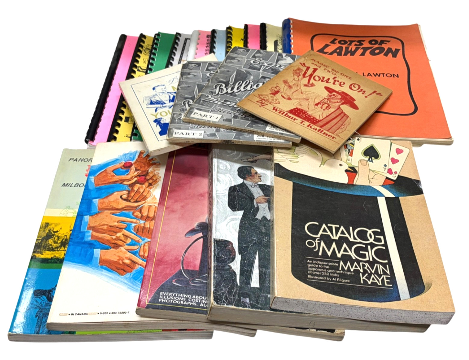 Vintage Magic Book Lot Close-Up Tricks Illusions Sleight of Hand Christian Kids