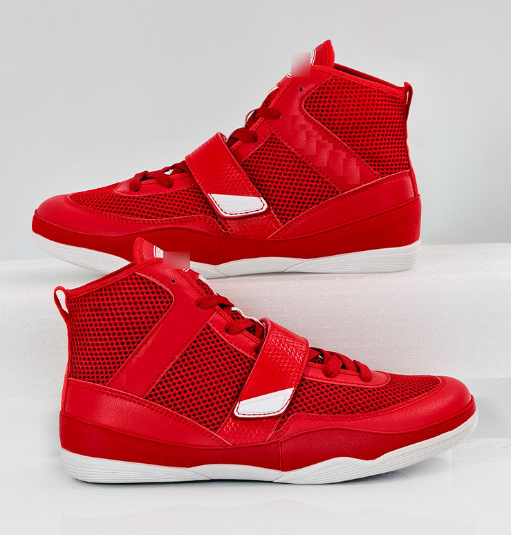 Men Boxing Shoes Fighting Shoes Powerlifting Bodybuilding Boots Wrestling Shoes