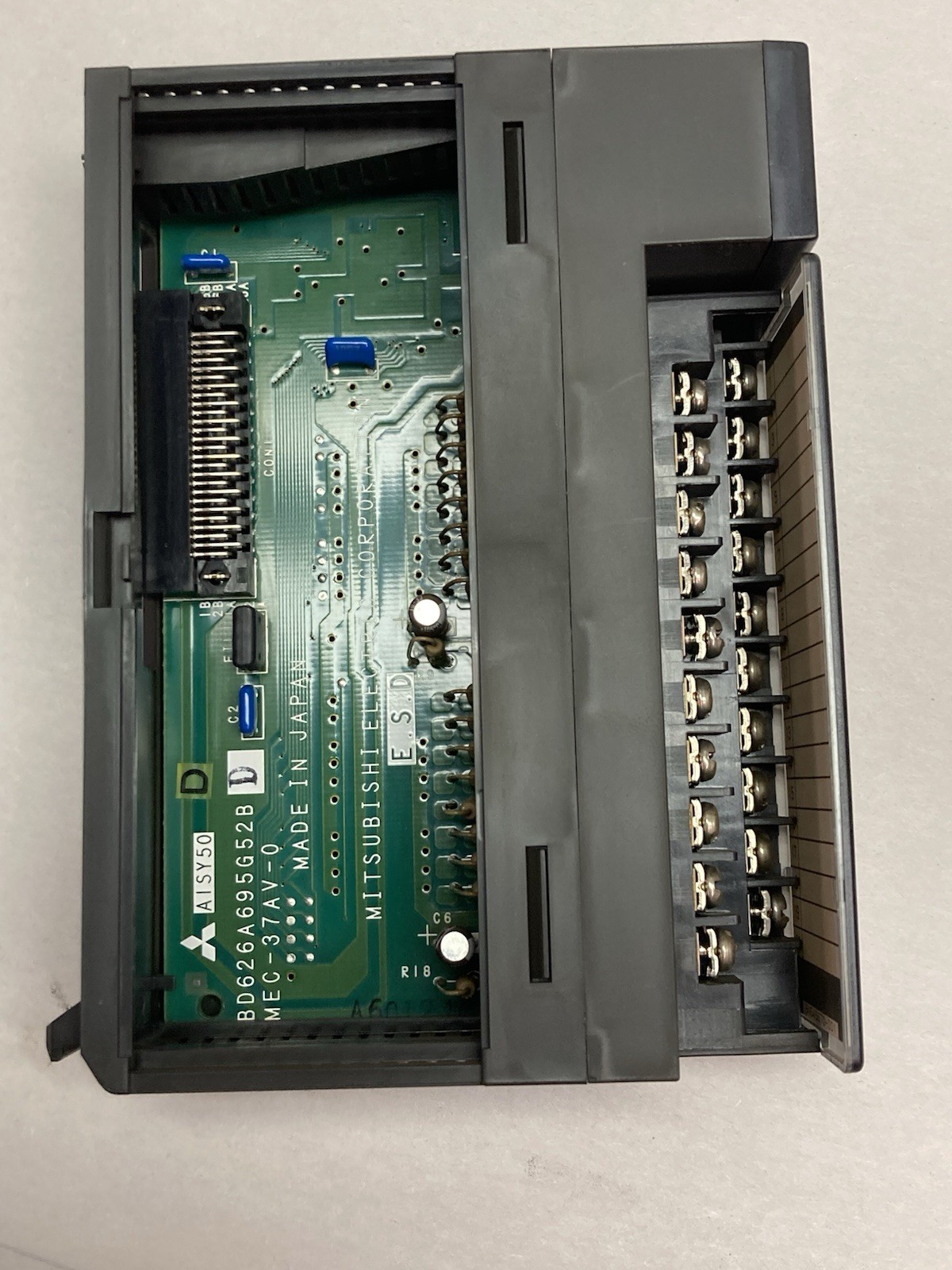 Mitsubishi,A1SY50,Output Module Unit DC12/24V 0.5A