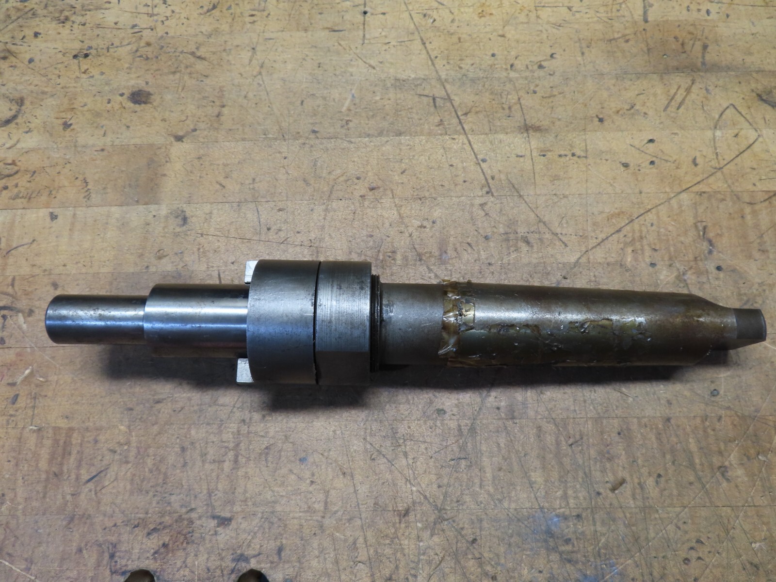 Peerless #10 shell reamer arbor 5mt shank ***MODIFIED DIAMETER ARBOR***