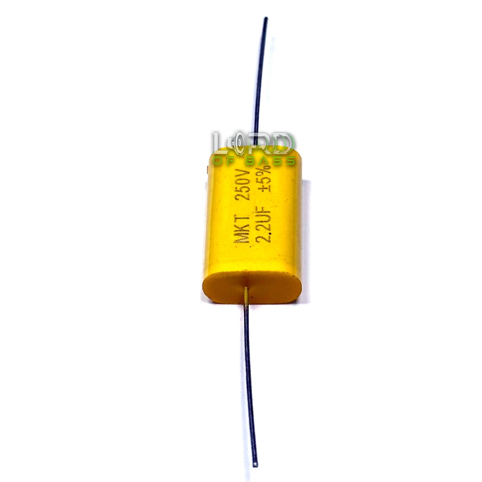 2pcs 2.2uF 250V Metallized Polyester Film Capacitor 5% Audio Crossover Tweeter