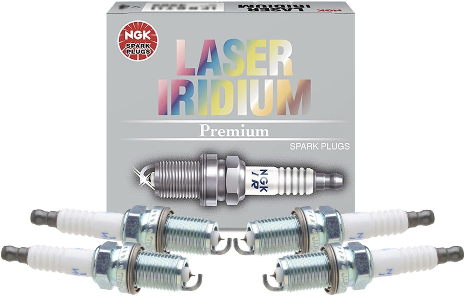 4 pc NGK Laser Iridium Spark Plugs 4286 CR8EIA-9 4286 CR8EIA9 Tune bq