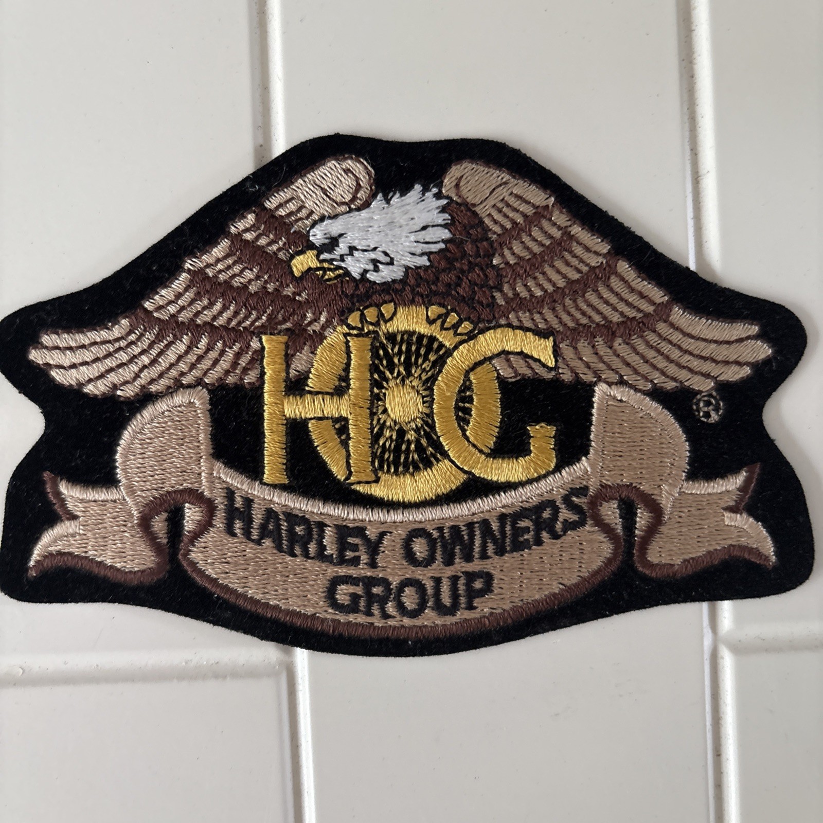Heritage Eagle Patch Harley Davidson Owners Group  H.O.G.
