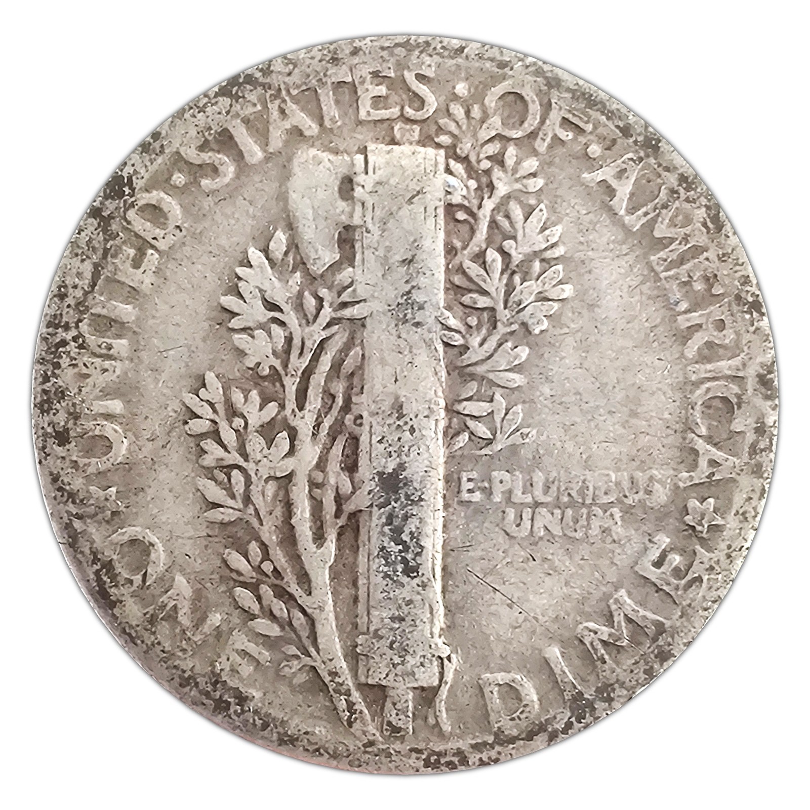 1930-P Mercury Dime G Good 90% Silver