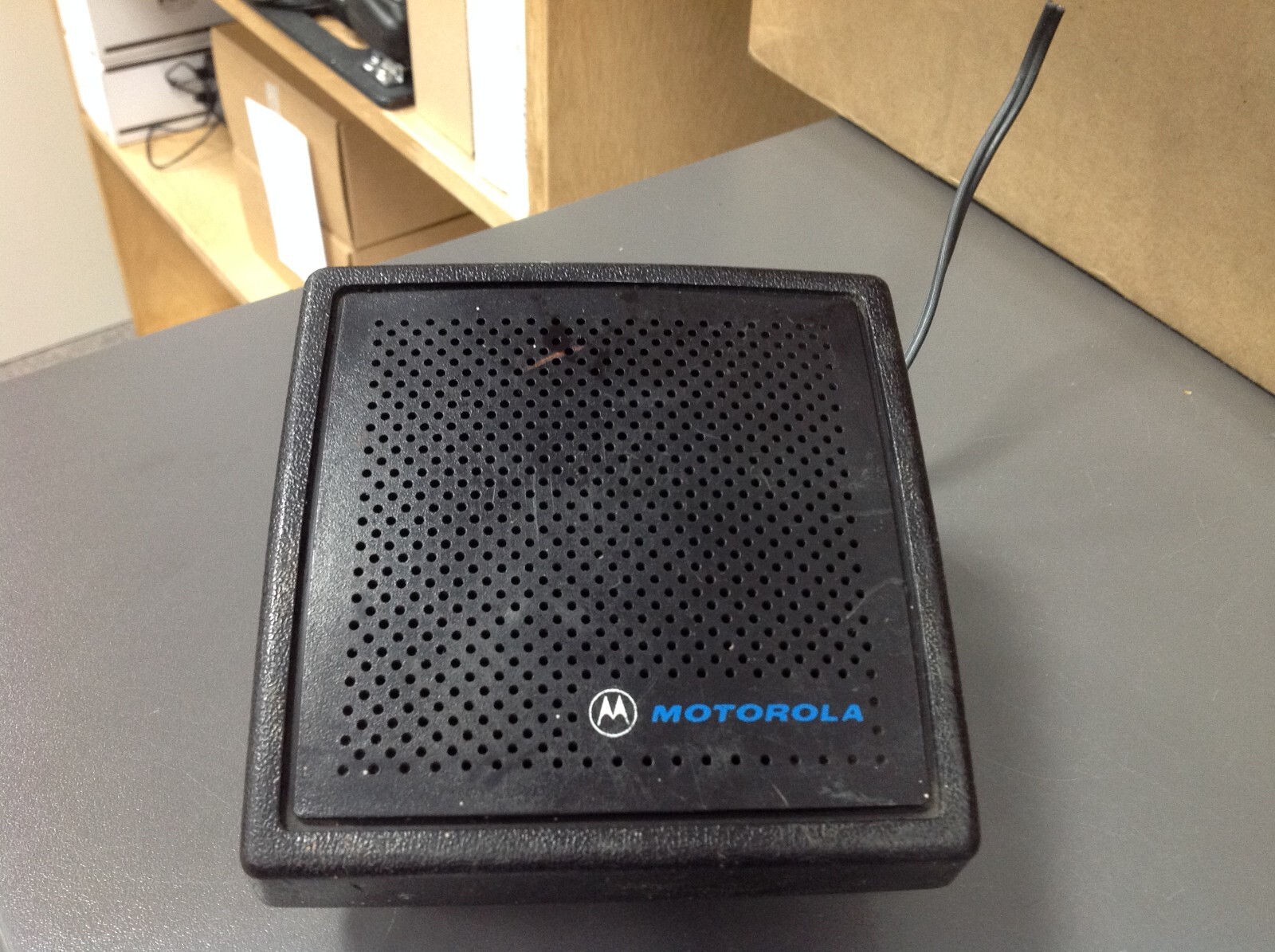 Vintage Motorola External Speaker TSN6030A, 4 Ohm, 5W,  Maxar 80, Privacy Plus