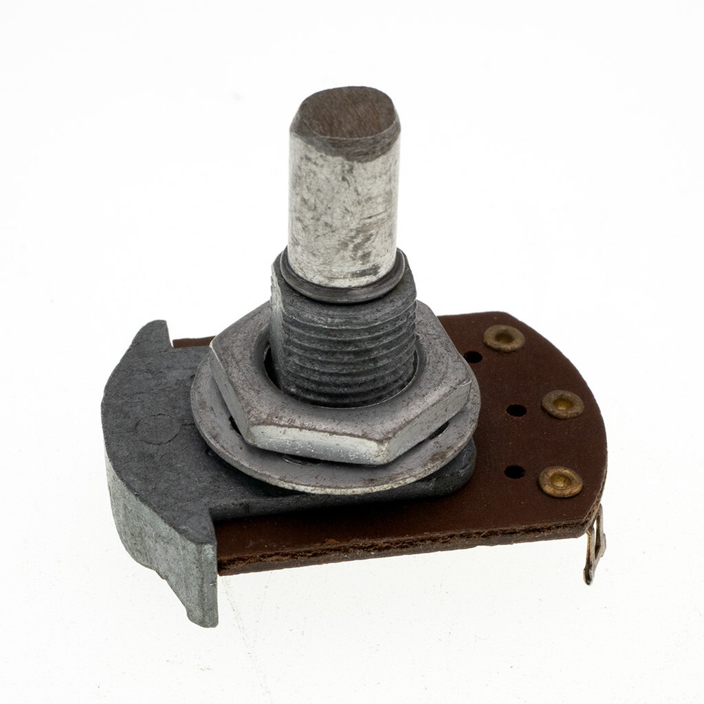 Vintage Rotary Switch, 1 Wafer 1 Pole 2 Pos SPDT 1/4" SHAFT, NOS