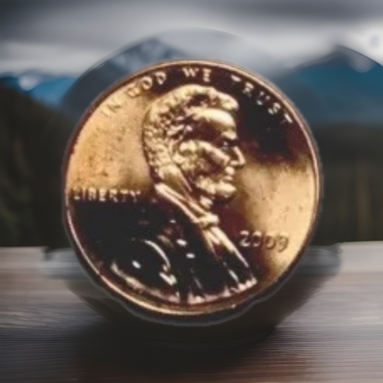 2009 P   Lincoln  Cent  (LP 4 Presidency)   OBW/UNC   Free Shipping Some Spots