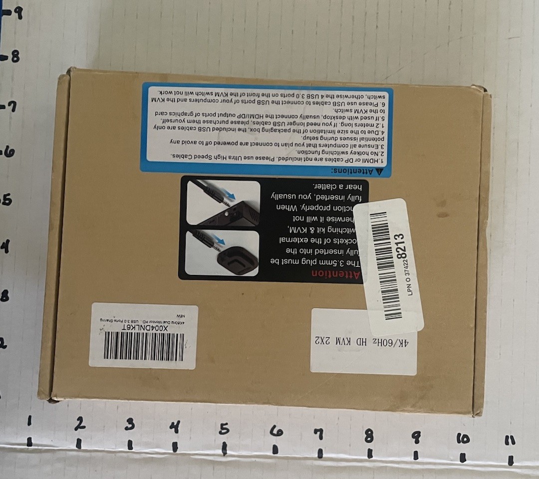 4K HDMI KVM Switch
